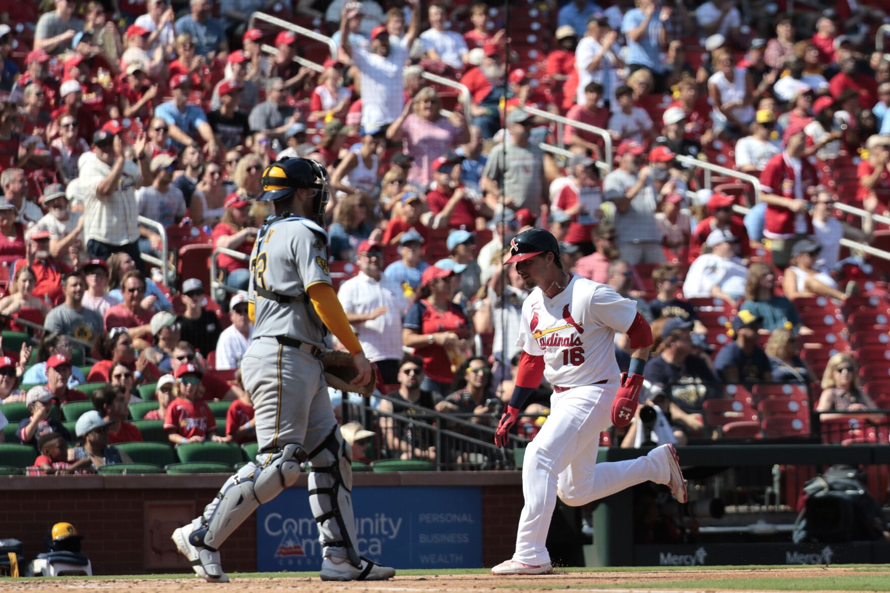 Cardinals host Brewers Sunday